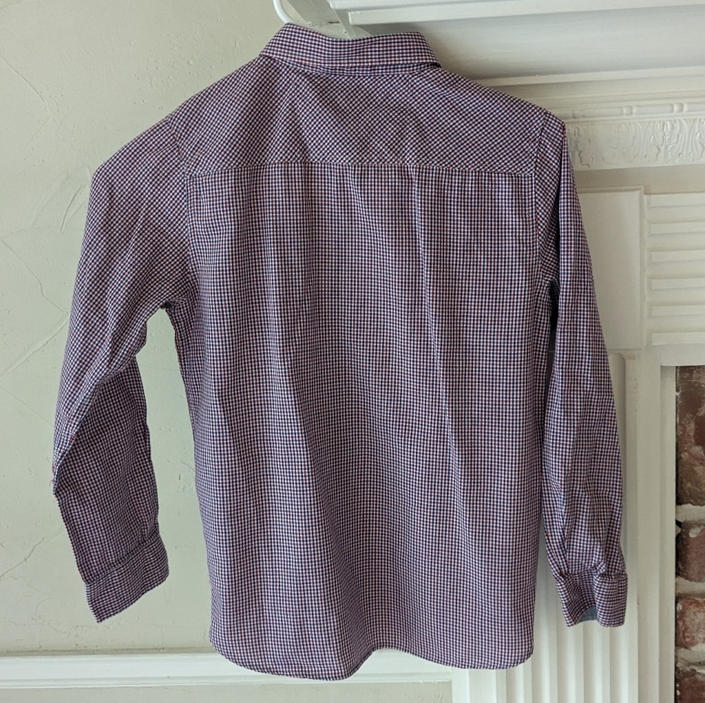 Zara | Checkered Pocket Button-down Shirt - Picture 3 of 3